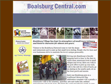 Tablet Screenshot of boalsburgcentral.com